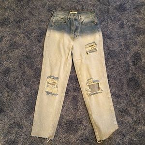 Brand new never worn pac-sun acid washed jeans!